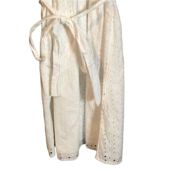 NWT! Gap optic white eyelet dress. Size xs - Picture 10 of 11